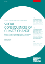 Social consequences of climate change