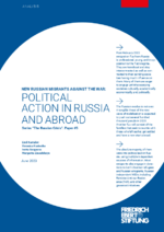 New Russian migrants against the war: Political action in Russia and abroad