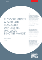 Russische Medien außerhalb Russlands: Wer liest sie, und wozu benötigt man sie?